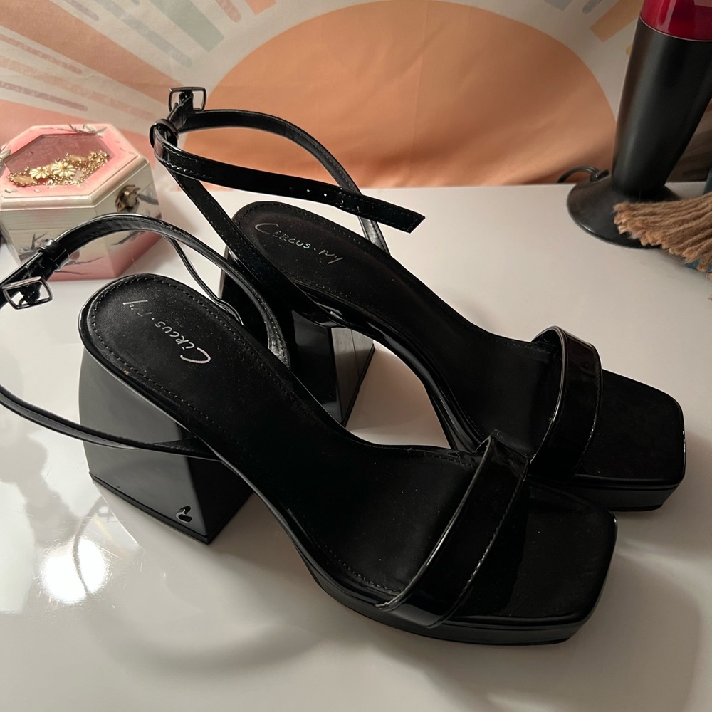 Circus by Sam Edelman Black Platform Heels